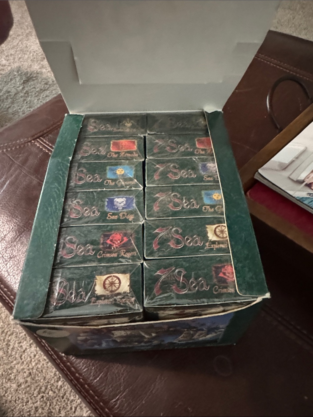 7th Seas Deck of Cards Box Set - 12 unopened boxes in set